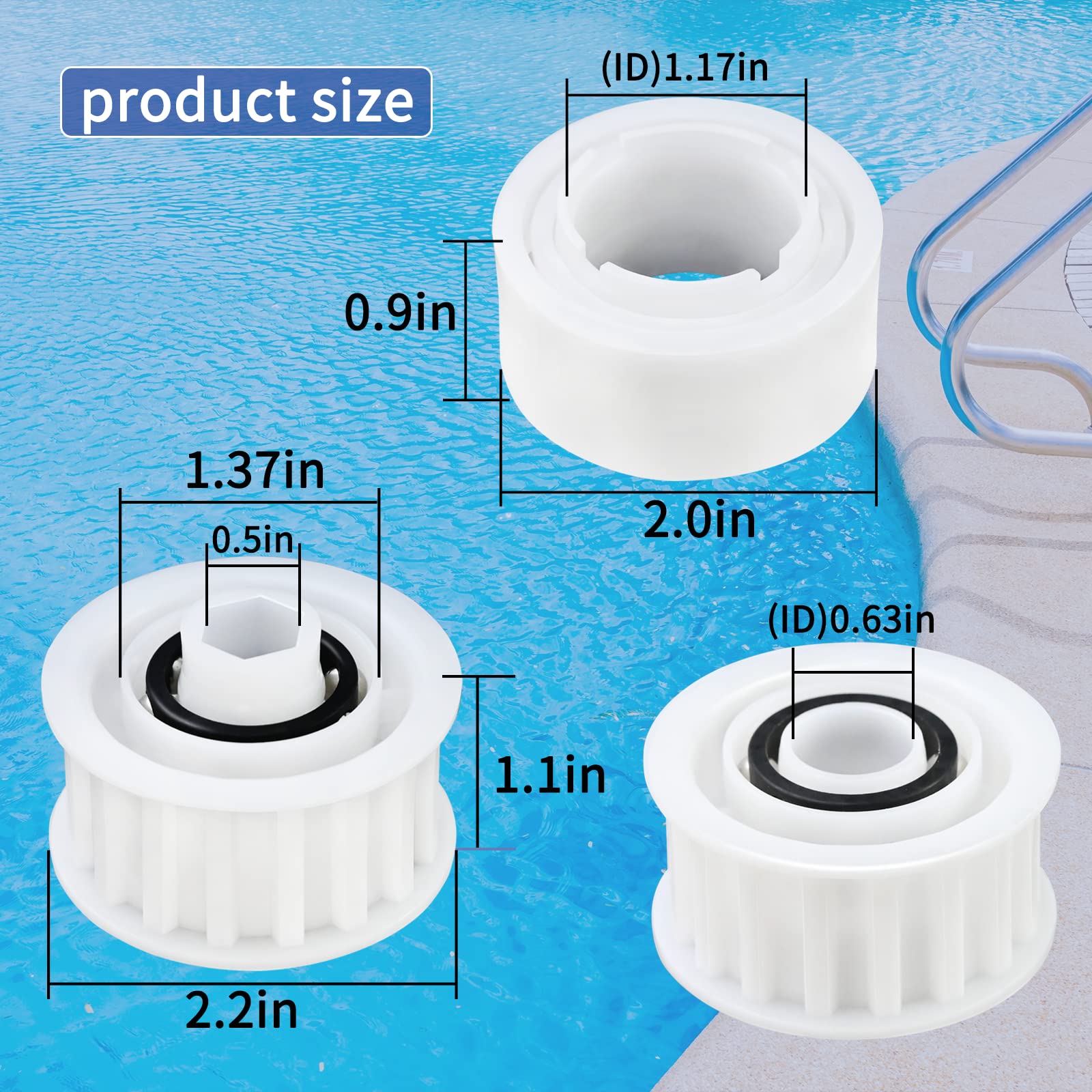 High-quality materials from Vsttar for durable pool cleaning components