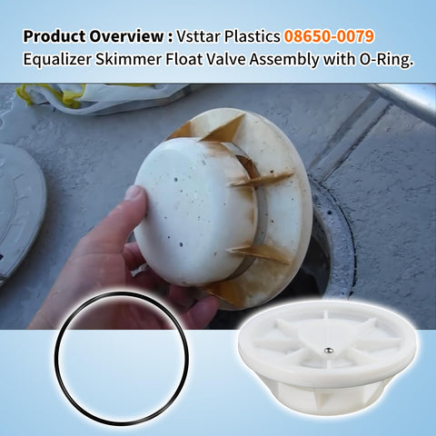Vsttar O-ring included for a tight seal and leak resistance.