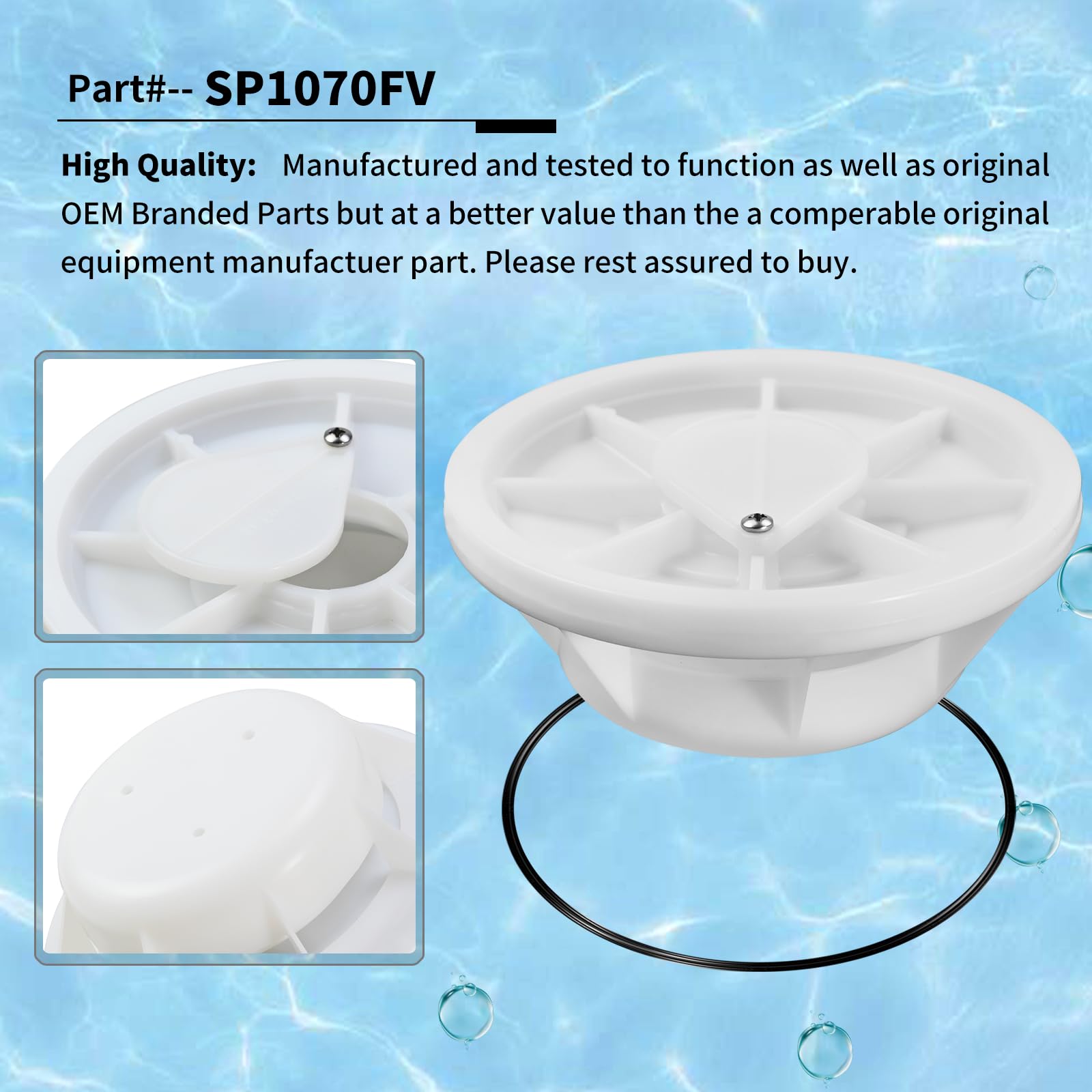 Vsttar SP1070FV installation-ready kit for pool maintenance