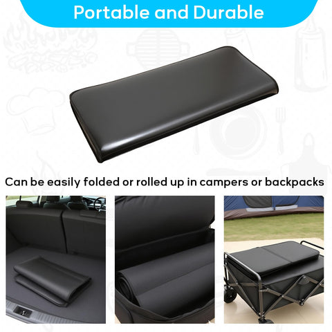 Vsvgmoq waterproof and oilproof surface enables easy cleanup.