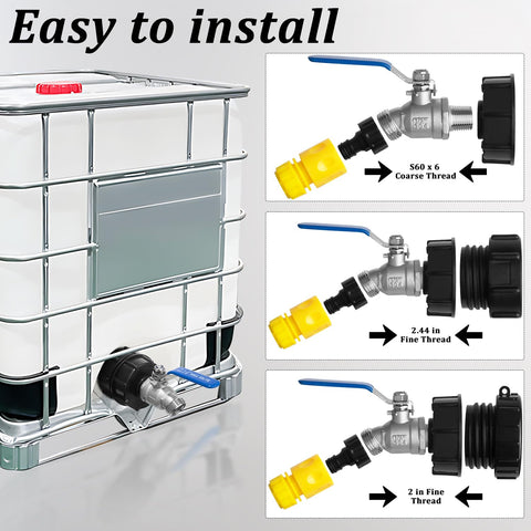 Vtenyeo garden hose connector for versatile irrigation.