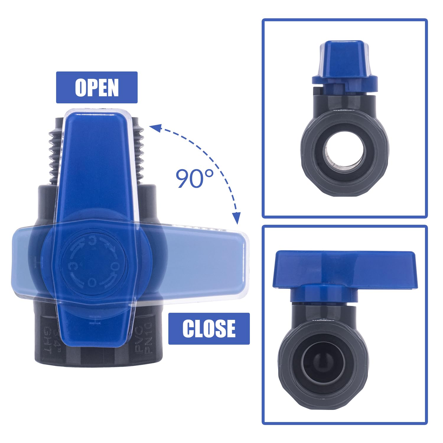 Vtenyeo pull rope included for installation without entering the container.