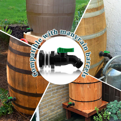 Vtenyeo garden-irrigation ready spigot helps conserve water for plants