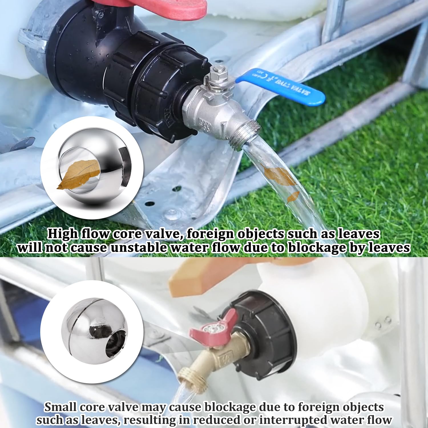 Vtenyeo silicone gasket provides double-layer leak protection.