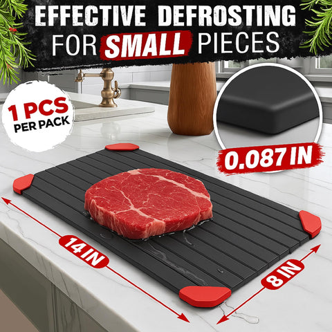 VTOWER defrosting tray silicone corners provide stable placement on counter