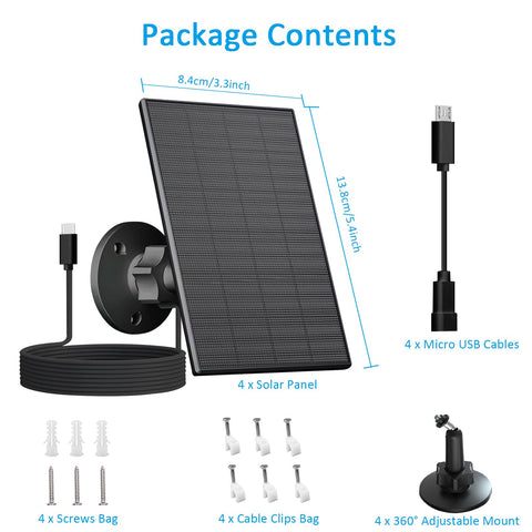VueBee adjustable bracket enables optimal sun angle for charging.