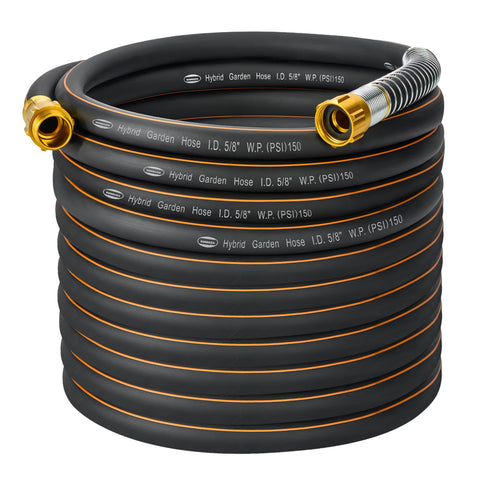 VUNDARA high-flow 75ft hose with wide 5/8 inch diameter for efficient watering