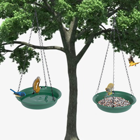 VUWEZ outdoor bird garden display; attracts cardinals and blue jays.