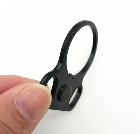 VVAAGG carbon steel sling ring close-up highlighting heavy-duty construction.