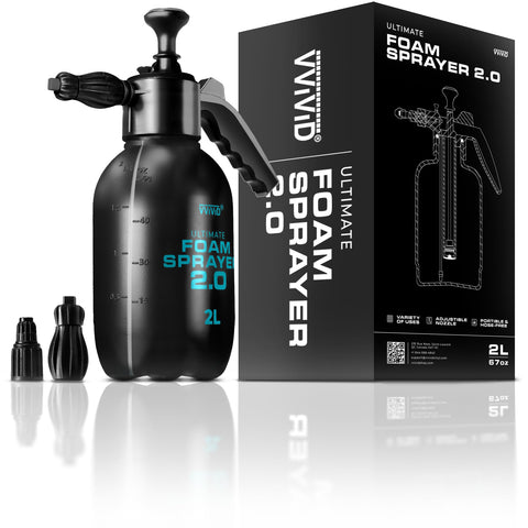 VViViD foam sprayer 2.0 mist nozzle for precise watering and even coverage