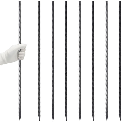 VVOKGO Rebar Stakes 48 inch bundle for sturdy landscape support and edging