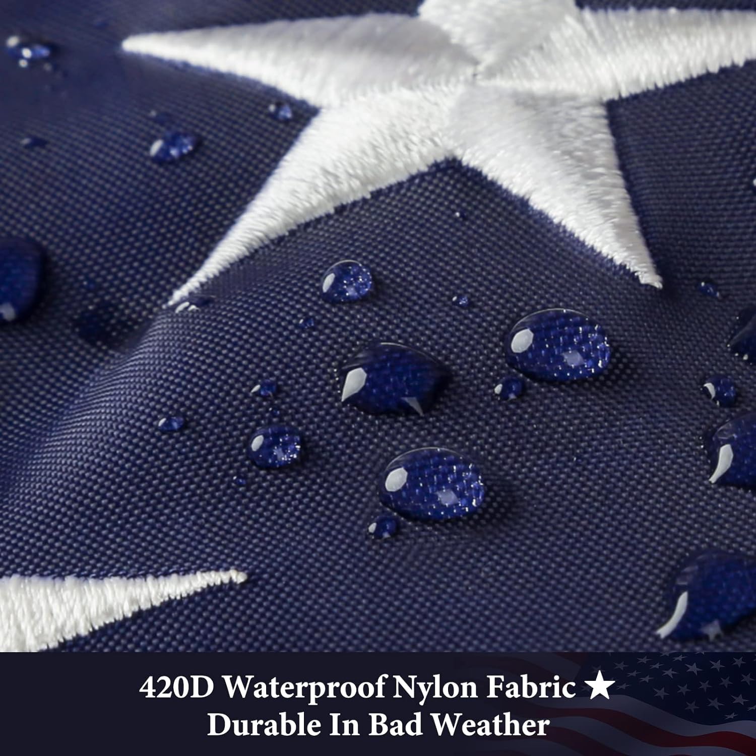 VYBDS flag outdoor thickened stripes highlight reinforced seams and longevity