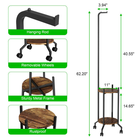 VyGrow multipurpose display stand for photos, toys, and knick-knacks.