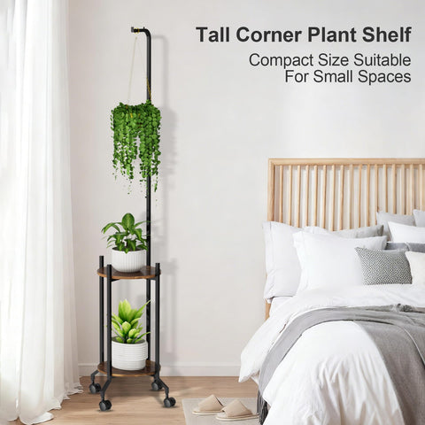 VyGrow rust-resistant steel stand provides sturdy pot support.