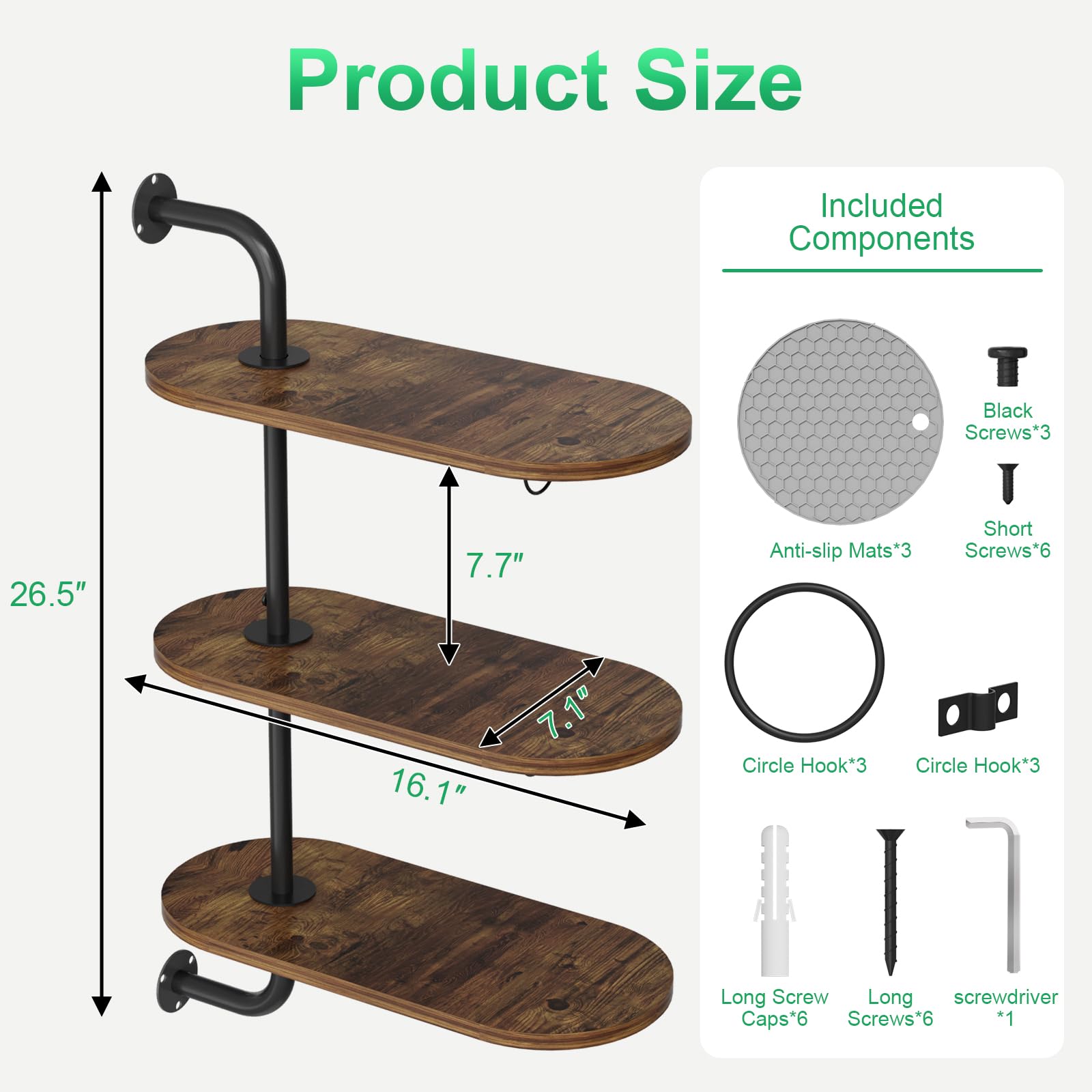 VyGrow three-tier plant stand on windowsill maximizes vertical space