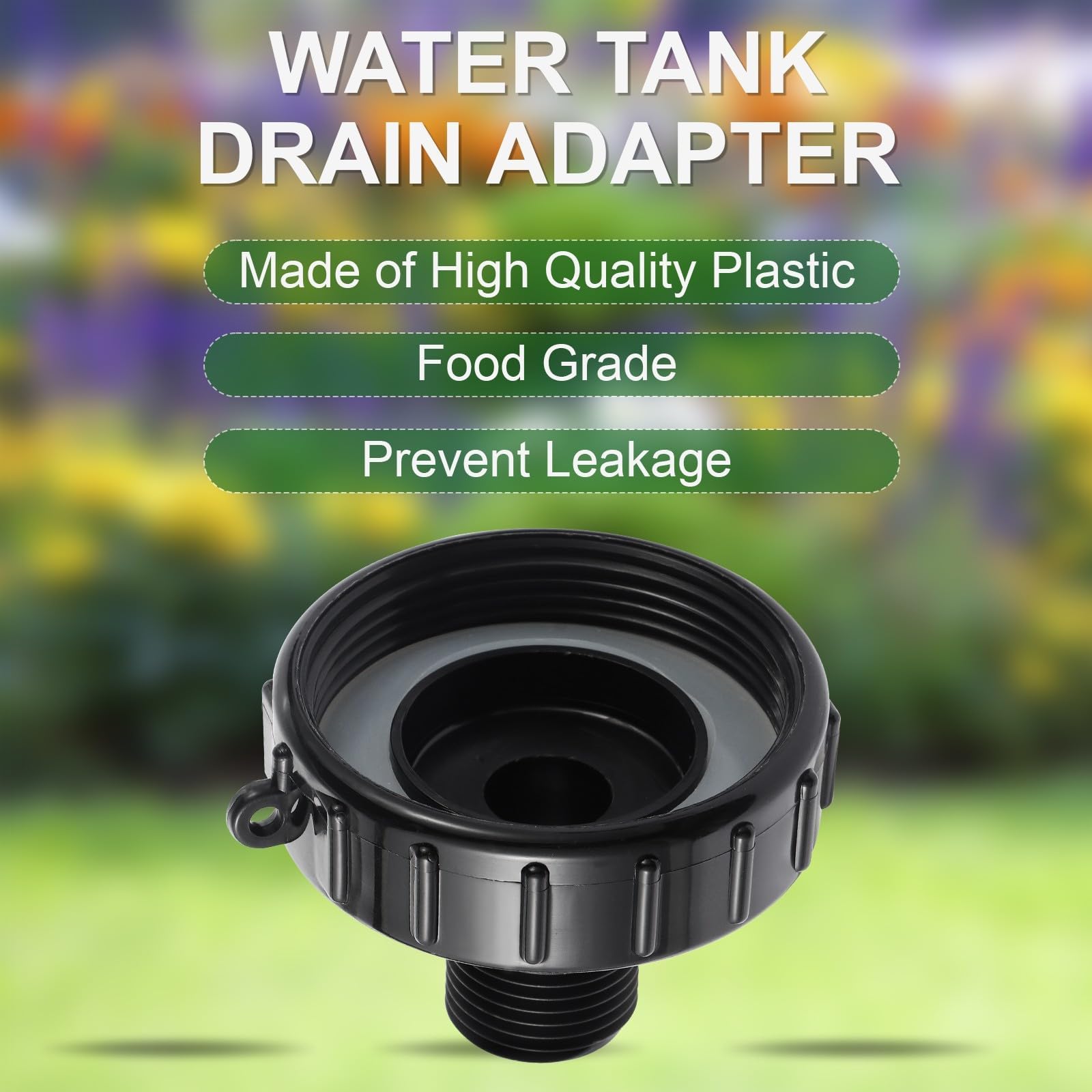 VYH food-grade IBC adapter suitable for drinking water applications.