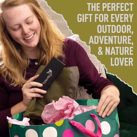 VylerSky foraging bag is easy to clean after field use.