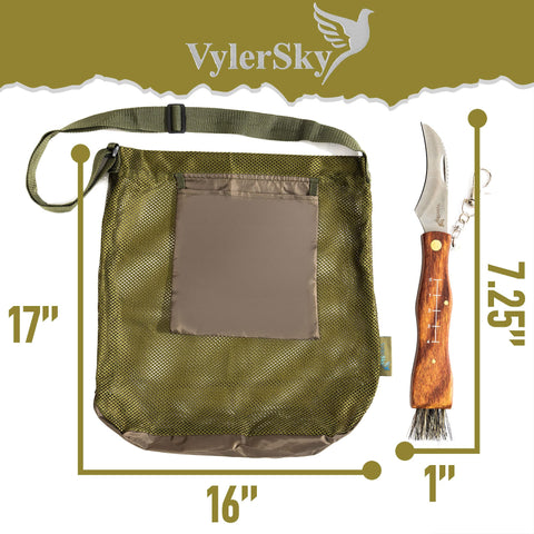 VylerSky mushroom decor lovers can display the bag while enjoying practical use.