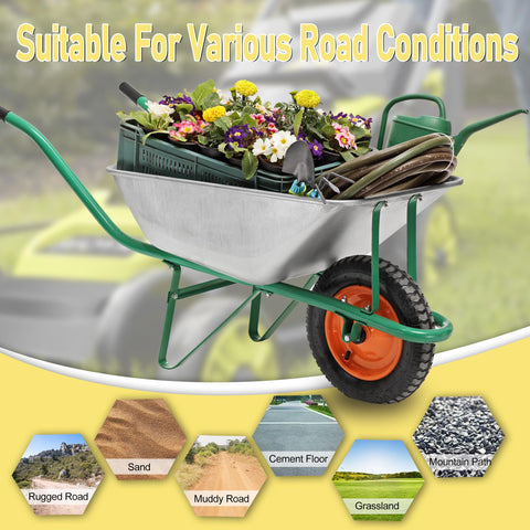Vypart weather-resistant tires perform through rain and sun with minimal maintenance.