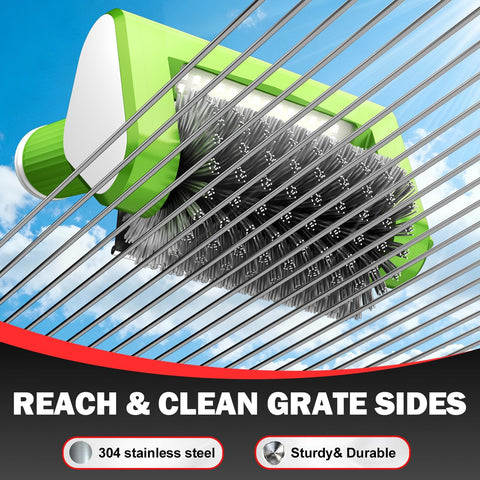 VYTOOV cordless brush shows battery level to prevent mid-clean interruptions
