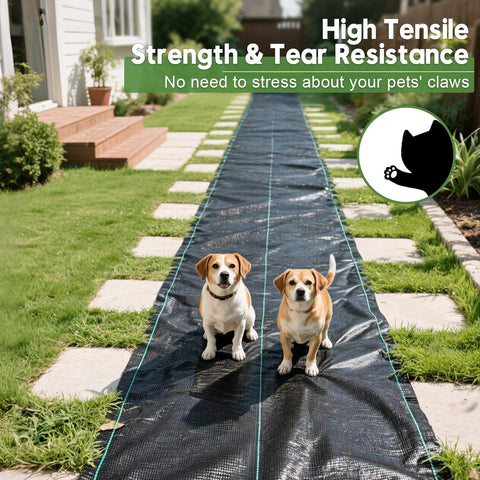 Vznek 4x100ft roll provides long-lasting weed control across larger areas.