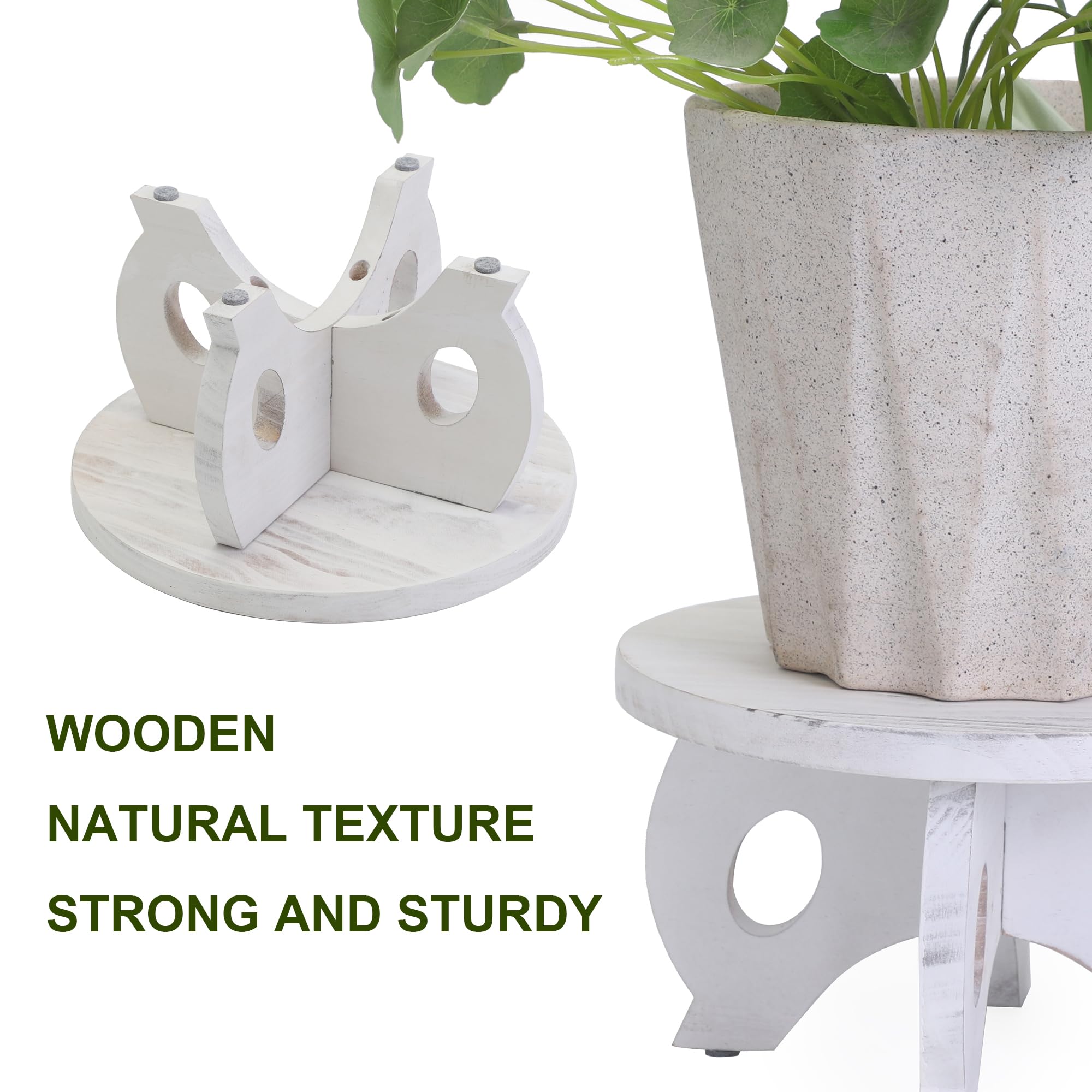 VZODESR kitchen counter display stand elevates herbs and cookware.