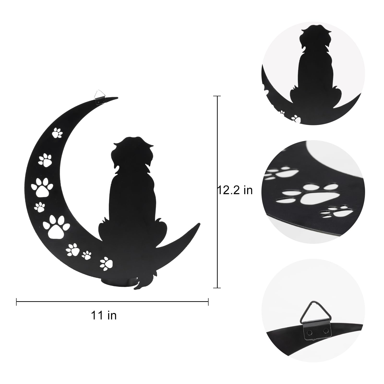 VZVXCC dog lover wall sculpture adds Boho charm to any room.