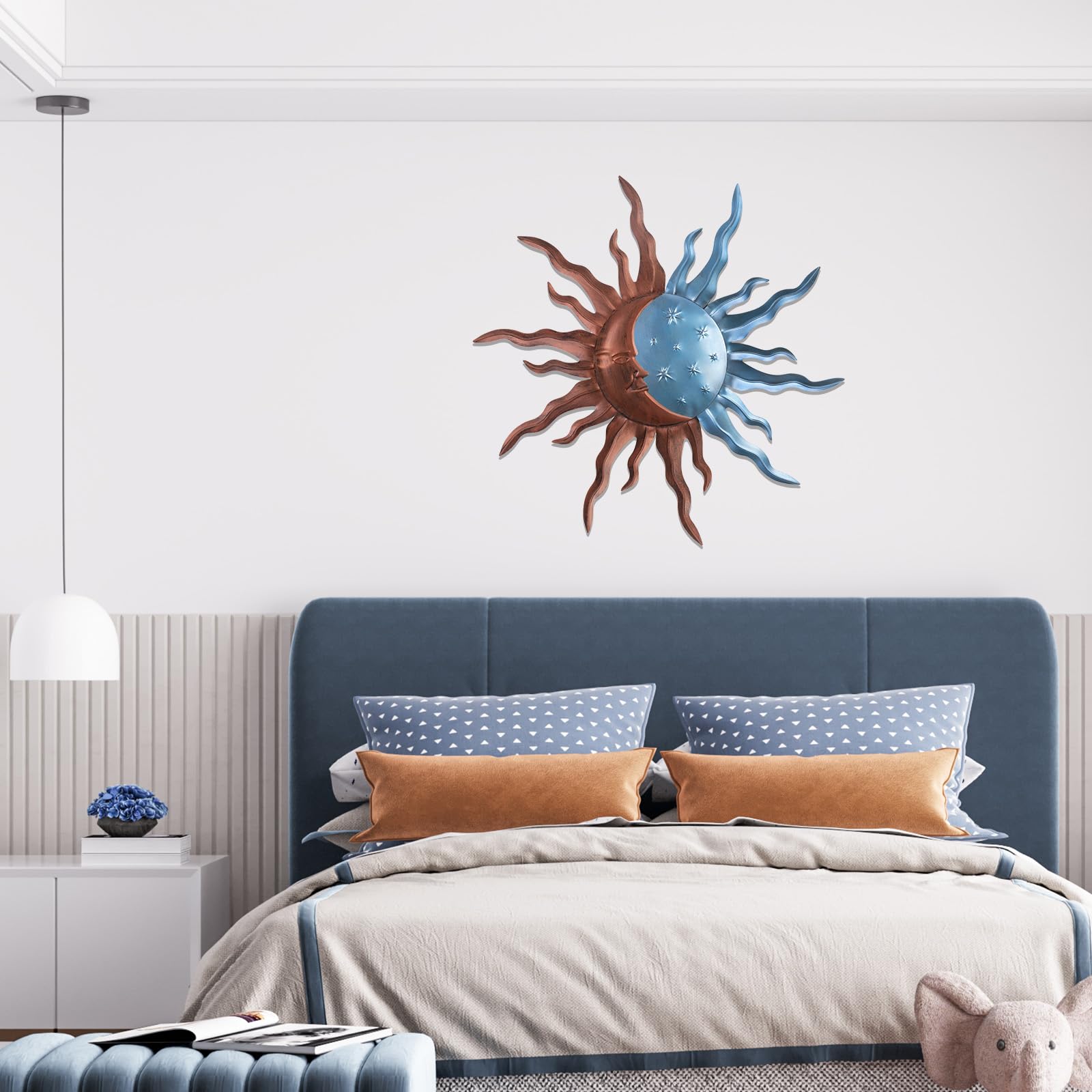 VZVXCC Indoor bedroom wall art blends retro style with modern spaces.