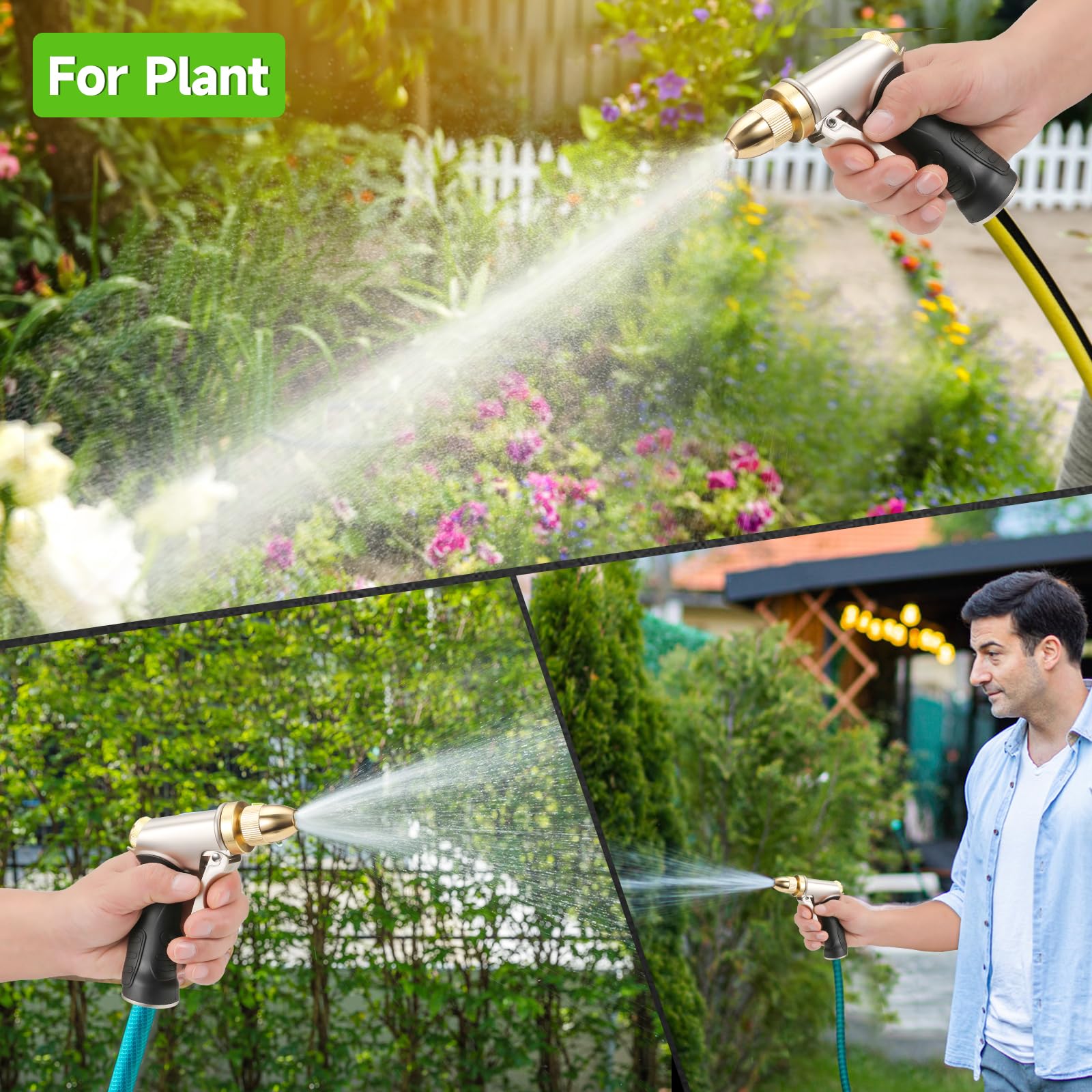 VZZNN two-nozzle set enabling front and back yard use without swapping.