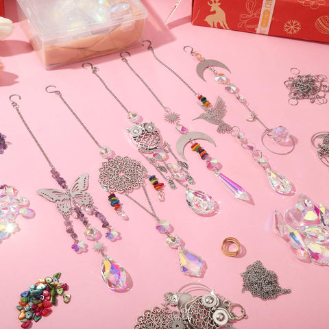 VZZNN durable metal hardware ensures long lasting sparkle for suncatchers.