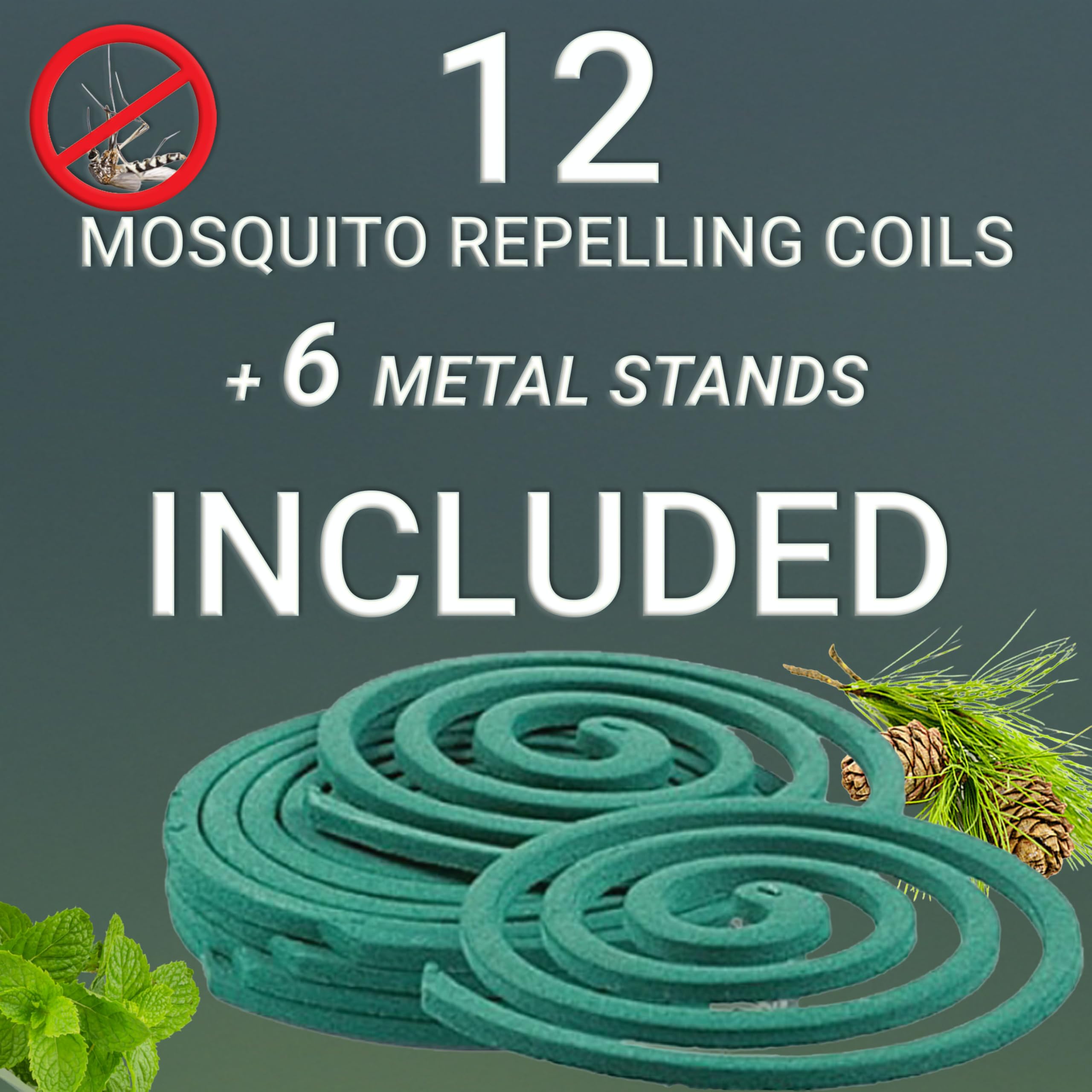 W4W patio porch setting with mosquito coils