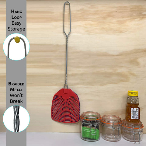 W4W lightweight and durable swatters that won't scratch surfaces