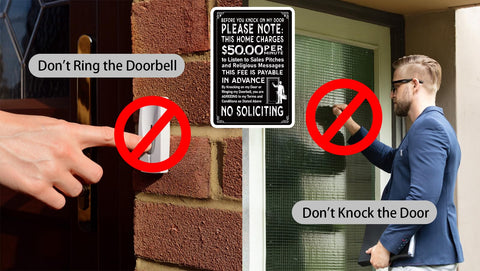 WaaHome sign uses premium PVC and gloss aluminum for outdoor durability