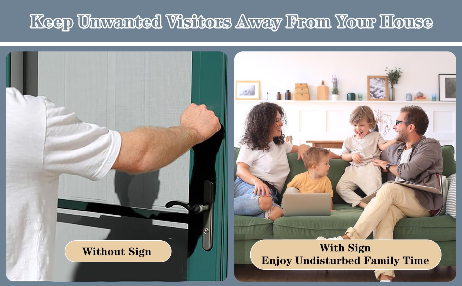 WaaHome sign helps protect private property by signaling boundaries