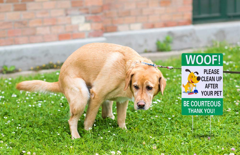 WaaHome waterproof corrugated plastic sign for outdoor durability