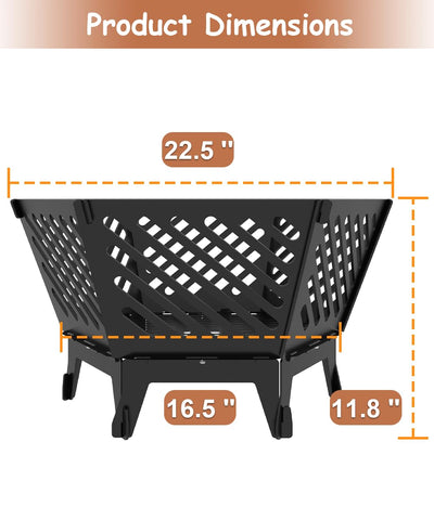 Waaliji user assembling the fire pit in minutes