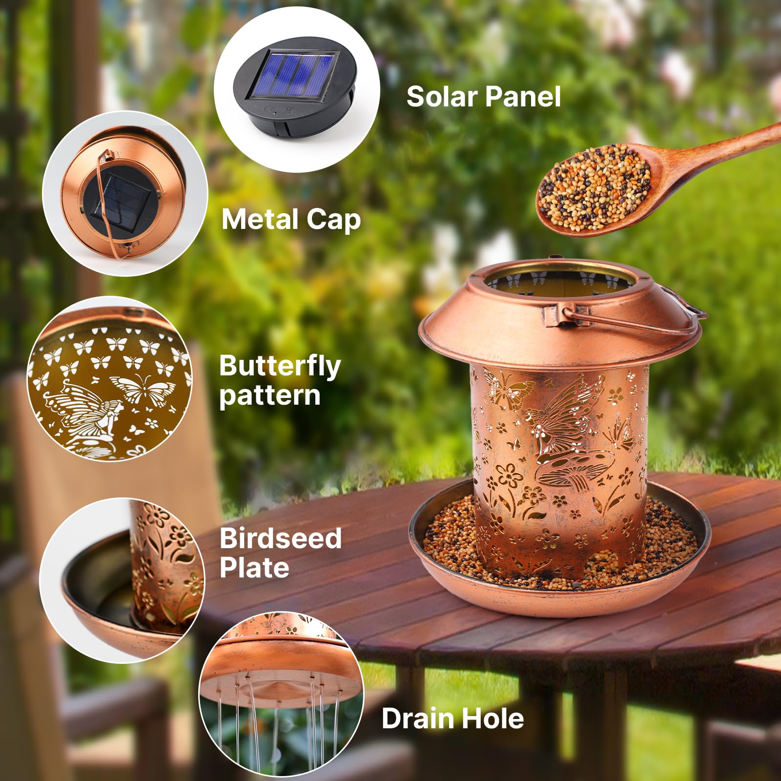 WACLSTDAY seed tray with drainage holes keeps seeds dry
