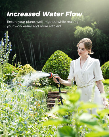 WACOTOYA wall-mount installation shows space-saving, tidy garden setup.