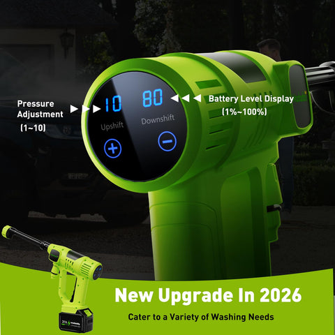 Wadaddy battery indicator display highlights remaining power for planning sessions.