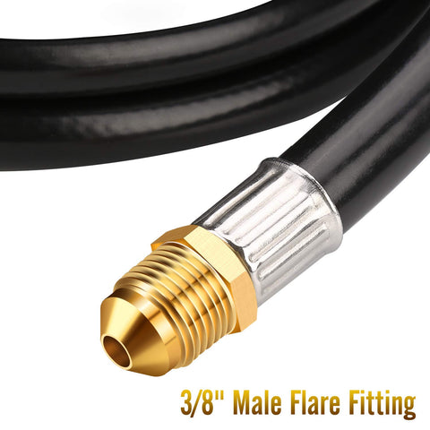 WADEO 3/8in female flare connection with compatible fittings