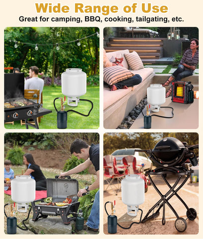 WADEO durable brass and rubber construction resists weather and wear.