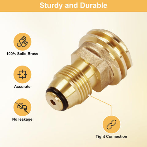 WADEO kit includes hose and adapter for old and new cylinders