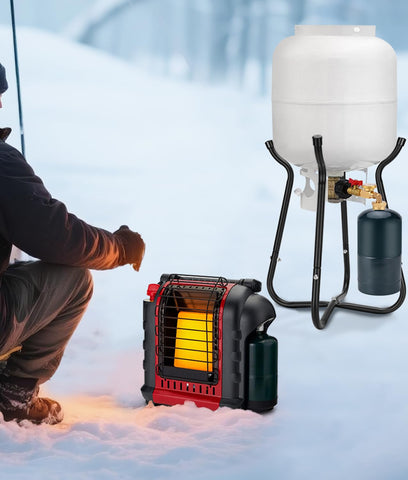 WADEO outdoor safety refill setup away from flames and sparks
