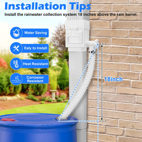 WADEO all-in-one diverter kit with core components for setup