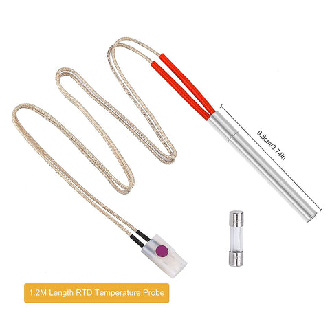 WADEO temperature mode control maintains steady heat during cooking