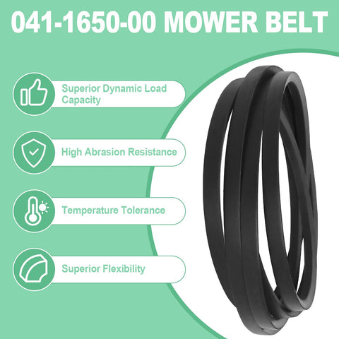 Wadoy CZT Maverick belt, long-lasting zero-turn compatibility