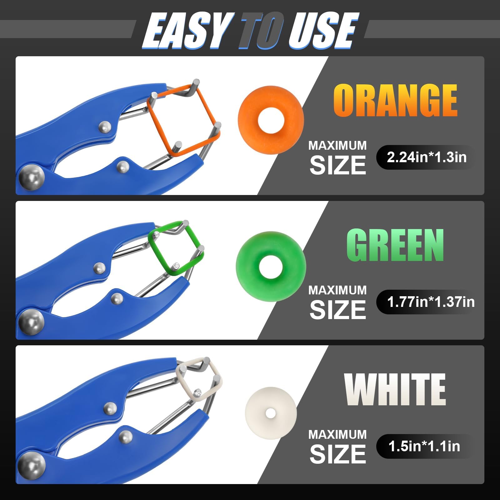 Wadoy Goat Banding Kit expander tool for smooth placement.