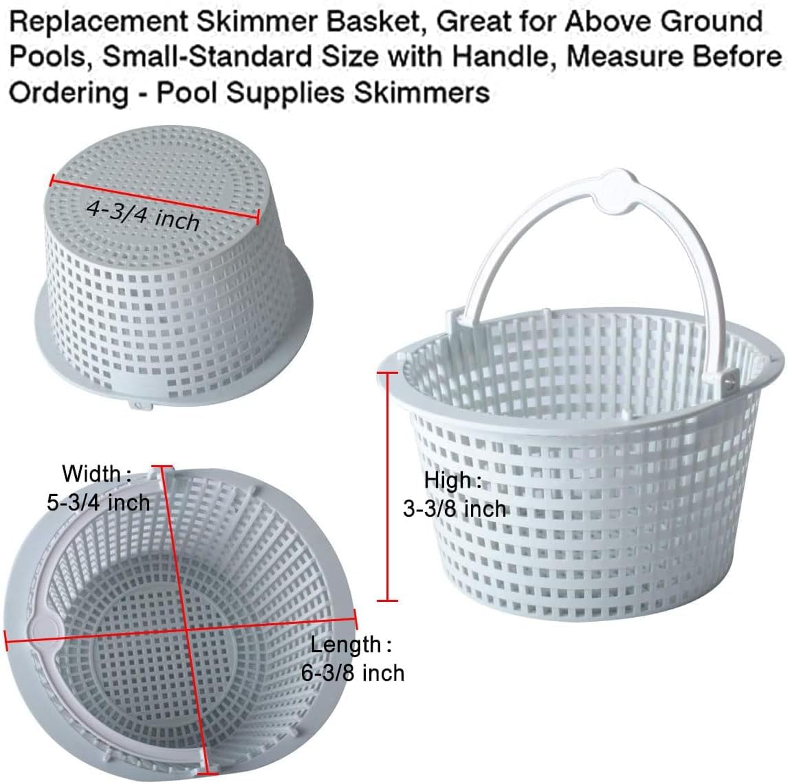 Wadoy SPX1091C two-pack set ready for pool skimmer replacement