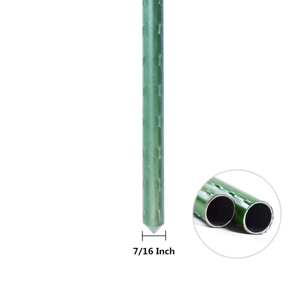 WAENLIR 50-pack sturdy stakes ready for outdoor plant support