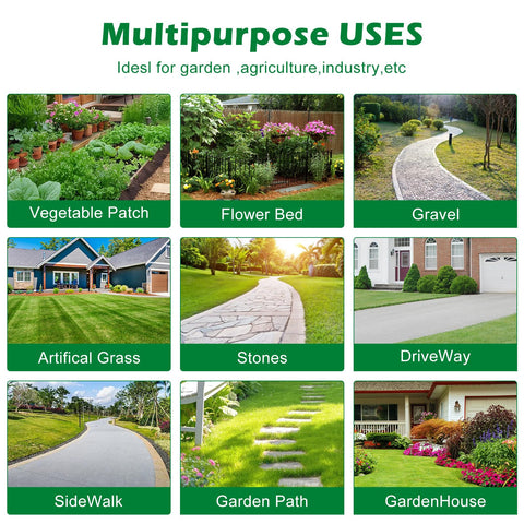 WAENLIR eco-friendly weed barrier supports garden ecosystems.